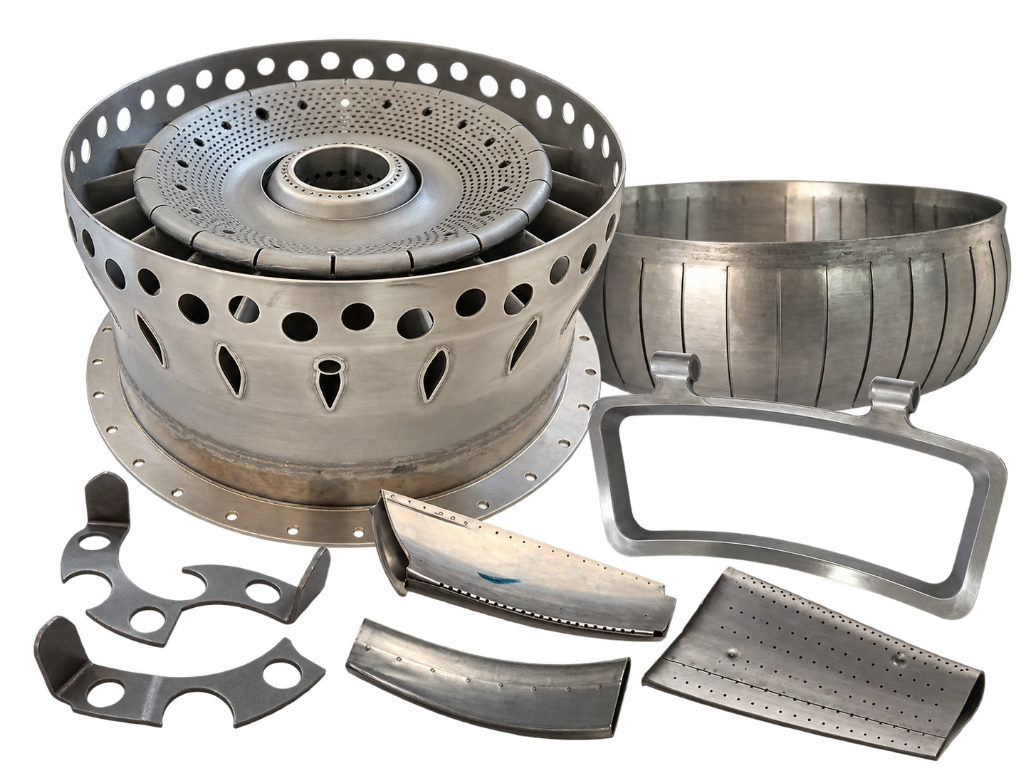 Sheet metal component manufacturing examples